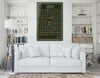 Al-Asma-ul-Husna The Names of Allah - Glass Wall Art with the 99 Names of Allah