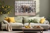 Tempered Glasss Wall Arts Natured-Themed