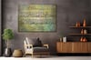 Surah Al-Asr Tempered Glass Wall Art