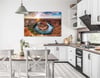 Tempered Glasss Wall Arts Natured-Themed