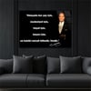 MUSTAFA KEMAL ATATÜRK CAM TABLO 