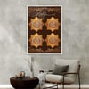 Alüminyum Çerçeveli Dini Temalı Cam Tablo 067