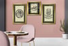 DİNİ TEMALI CAM TABLO VE Tempered Glass Wall Clock SETİ