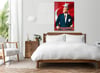 MUSTAFA KEMAL ATATÜRK Tempered Glasss Wall Art