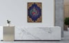 Glass Wall Art with Calligraphy of Ayat al-Kursi