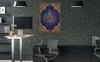 Glass Wall Art with Calligraphy of Ayat al-Kursi