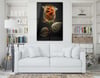 Dikey Doğa Temalı Cam Tablo125