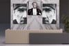 MUSTAFA KEMAL ATATÜK GÖRSELLİ CAM TABLO SAAT SETİ 