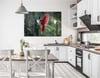 Thema Natur auf bedrucktem Glas