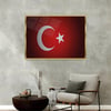Alüminyum Çerçeveli Vatan Temalı Cam Tablo 069