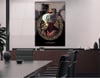 FATİH SULTAN MEHMET HAN GÖRSELLİ CAM TABLO