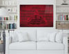 Ayat Al Kursi and Declaration of Faith Tempered Glass Wall Art