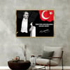 Alüminyum Çerçeveli Vatan Temalı Cam Tablo 047