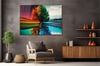 Thema Natur auf bedrucktem Glas 286