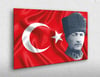 MUSTAFA KEMAL ATATÜRK GÖRSELLİ CAM TABLO