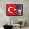 Alüminyum Çerçeveli Vatan Temalı Cam Tablo 009