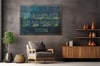 Surah Al-Asr Tempered Glass Wall Art