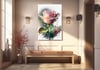 Thema Natur auf bedrucktem Glas