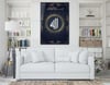 Tempered Glass Wall Art with Allah (SWT) Inscription