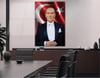 MUSTAFA KEMAL ATATÜRK GÖRSELLİ CAM TABLO