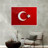 Alüminyum Çerçeveli Vatan Temalı Cam Tablo 087
