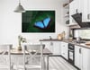 Thema Natur auf bedrucktem Glas