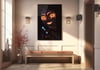 Dikey Sanat Temalı Cam Tablo 312
