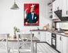 MUSTAFA KEMAL ATATÜRK Tempered Glasss Wall Art