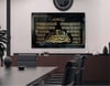 Ayat Al Kursi and Declaration of Faith Tempered Glass Wall Art