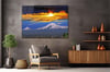 Thema Natur auf bedrucktem Glas