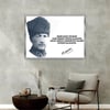 Alüminyum Çerçeveli Vatan Temalı Cam Tablo 008