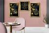 Allah (C.C), Prophet Muhammad (PBUH) and The Family of Prophet Muhammad (Ehli Beyt) Tempered Glass Wall Art Set with Clock