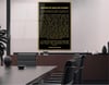 Atatürk's Address to the Turkish Youth Glass Wall Art