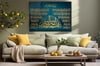 Ayat Al Kursi and Declaration of Faith Tempered Glass Wall Art