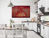 Ayat Al Kursi and Declaration of Faith Tempered Glass Wall Art