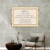 Alüminyum Çerçeveli Dini Temalı Cam Tablo 063