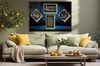Ayat Al Kursi and Declaration of Faith Tempered Glass Wall Art