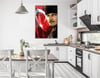 MUSTAFA KEMAL ATATÜRK GÖRSELLİ CAM TABLO 