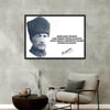 Alüminyum Çerçeveli Vatan Temalı Cam Tablo 008