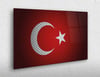Yatay Vatan Temalı Cam Tablo74