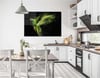 Thema Natur auf bedrucktem Glas