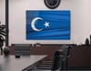 Yatay Vatan Temalı Cam Tablo72