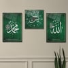 Haftanın İndirimli Ürünü Dikey Saatli Set Cam Tablo 40x60 cm (Sağ ve Sol Tablo 40x60 cm Saat 40x40 cm ölçüsünde)
