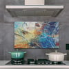 Ocak Arkası Cam Tablo 40x70 cm