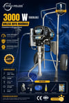 3000W Elektrikli Airless Boya Makinası - Dijital