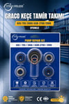 Graco 695/795/3900/ASM-2700/2900 Keçe Tamir Takımı