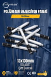 Poliüretan Enjeksiyon Pakeri 12x130mm 50 Adet
