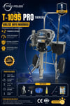 T-1095 PRO Elektrikli Airless Boya Makinası-Dijital