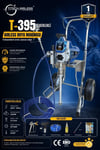 T-395 Tekerlekli Elektrikli Airless Boya Makinası