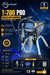 T-700 PRO Elektrikli Airless Boya Makinası-Dijital